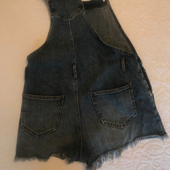 Brandy Melville Denim Overalls - Picture 3 of 4